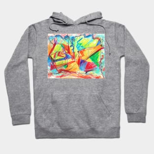 abstract art Hoodie